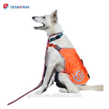 Servicio de caza ligero Chaleco de chaqueta de engranaje de perro reflectante para alta visibilidad Caminata nocturna